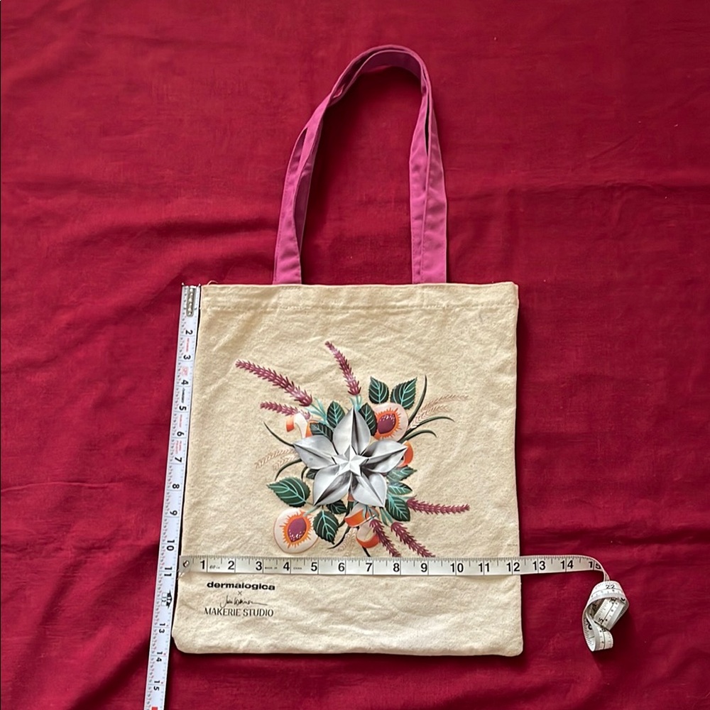 Dermalogica Julie Wilkerson Makerie Studio Canvas Tote Bag
